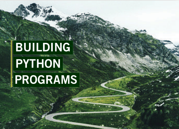 Building Python Programs cover